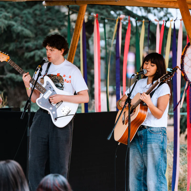 Elderly person enjoying gardening