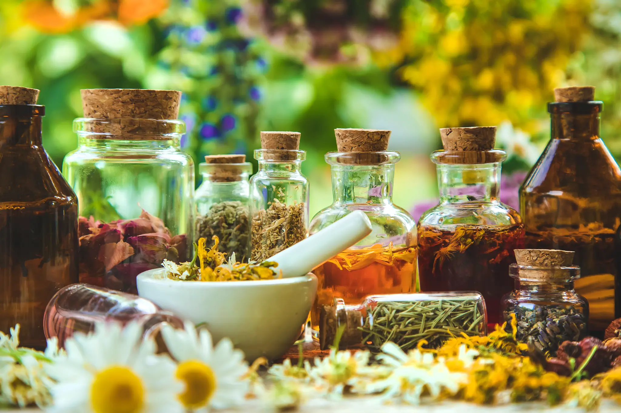 Herbal tinctures and natural remedies